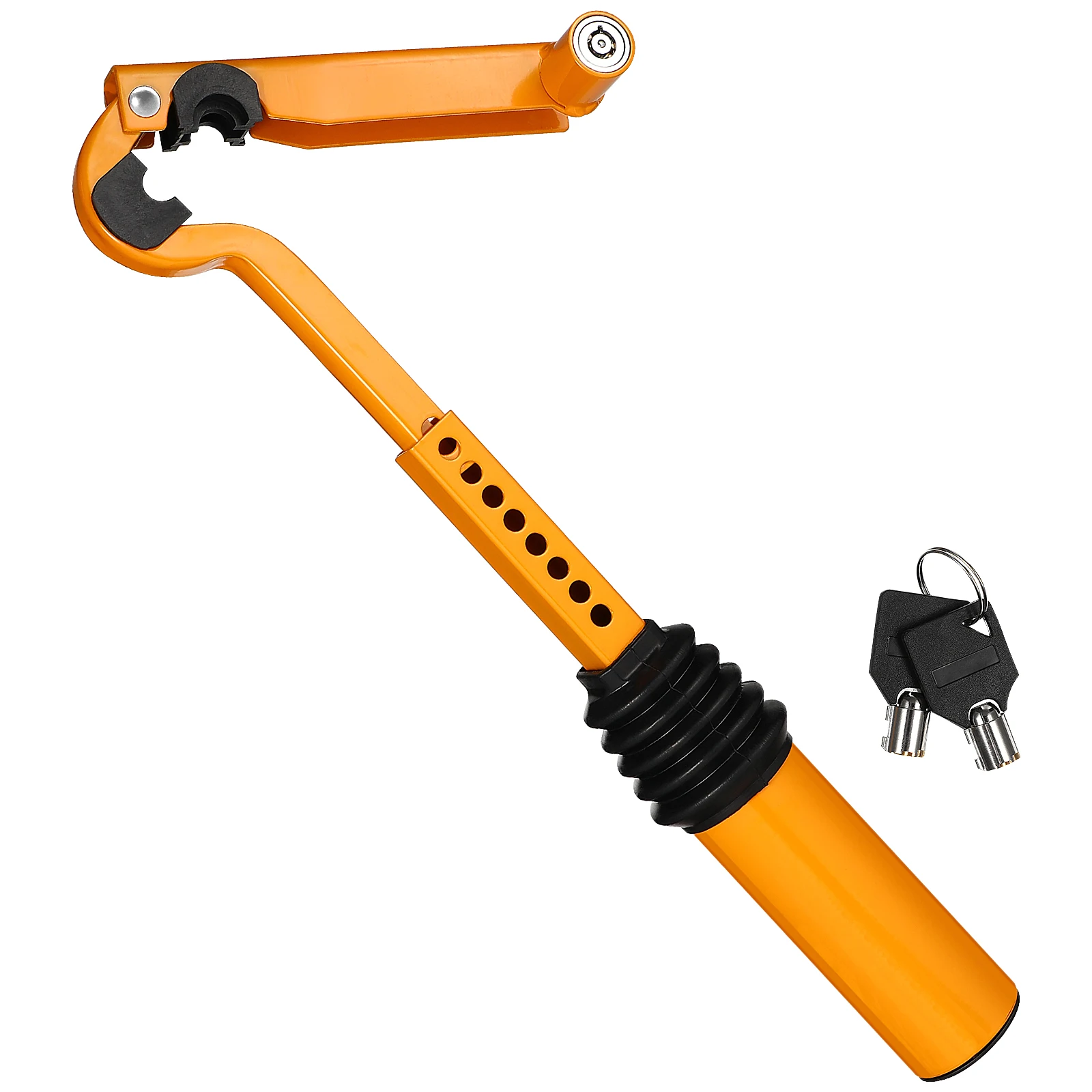 Anti Theft Car Device with 8 Adjustable Holes Steering Wheel Lock High Strength Steel Material
Anti Theft Car Device with 8 Adjustable Holes Steering Wheel Lock High Strength Steel Material