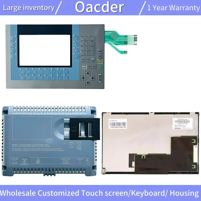 KP700 Comfort 6AV2124-1GC01-0AX0 Membrane Button Switch Keypad Keyboard 6AV2 124-1GC01-0AX0 LCD Display Plastic Case Back Cover
KP700 Comfort 6AV2124-1GC01-0AX0 Membrane Button Switch Keypad Keyboard 6AV2 124-1GC01-0AX0 LCD Display Plastic Case Back Cover