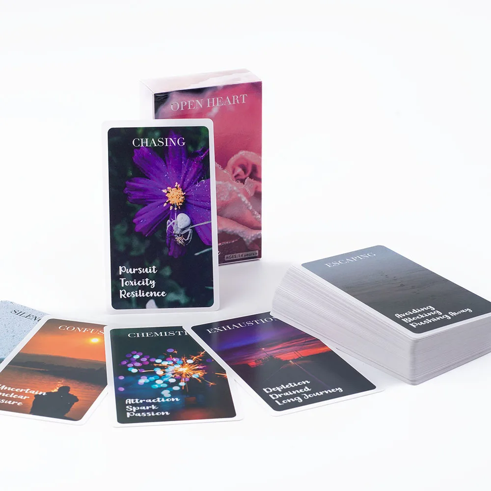 Колода Oracle Hearts Hidden Secrets 10,3*6 см. Карты для Situций. Глянцевая колода с двойным пламенем. Колода сообщений. 78 карт.
Колода Oracle Hearts Hidden Secrets 10,3*6 см. Карты для Situций. Глянцевая колода с двойным пламенем. Колода сообщений. 78 карт.