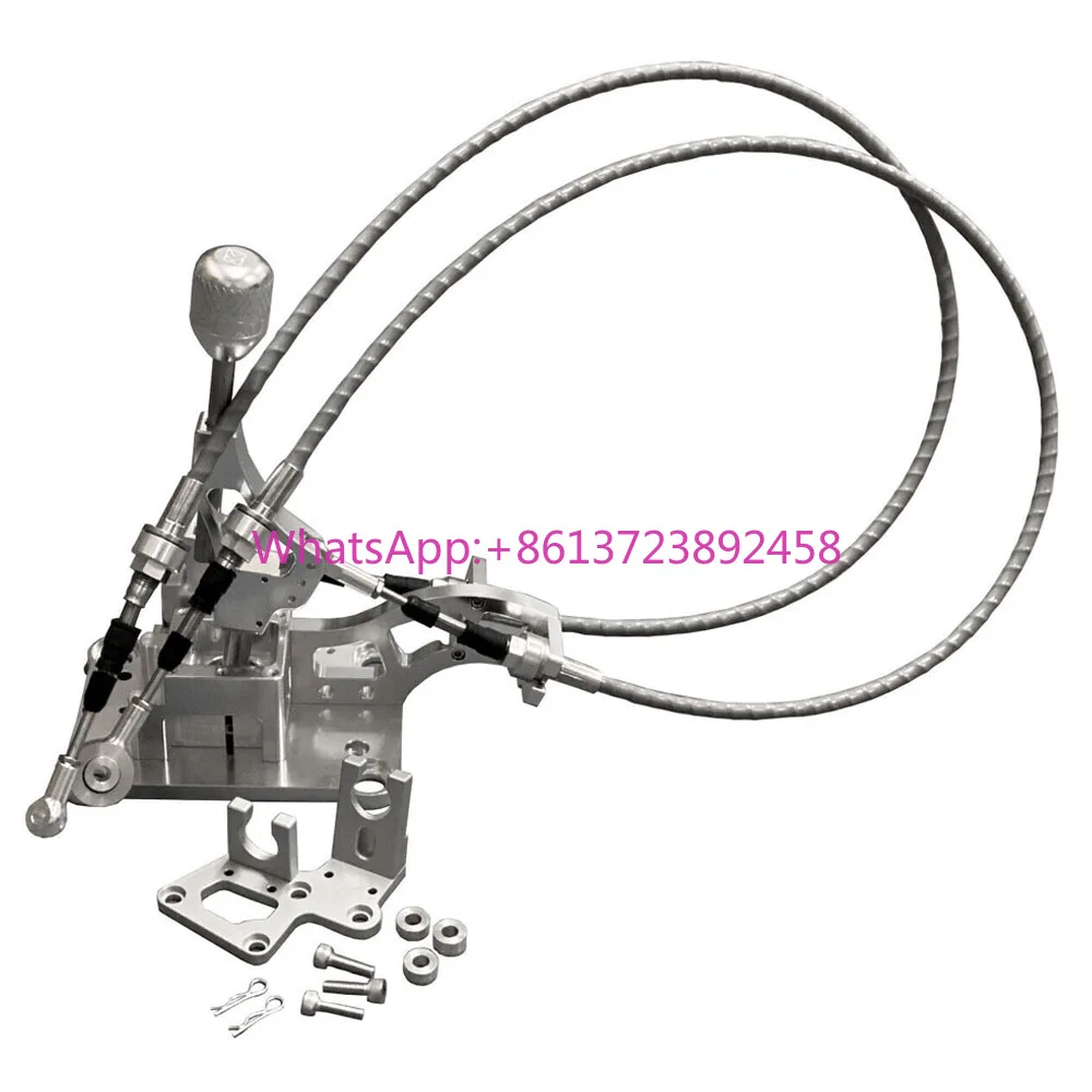 Billet Auto Racing RSX Shifter Cables Transmission Brackets Gear Knob Shifter Box Assembly K20 K24 K Series Swap Civic CRX
Billet Auto Racing RSX Shifter Cables Transmission Brackets Gear Knob Shifter Box Assembly K20 K24 K Series Swap Civic CRX