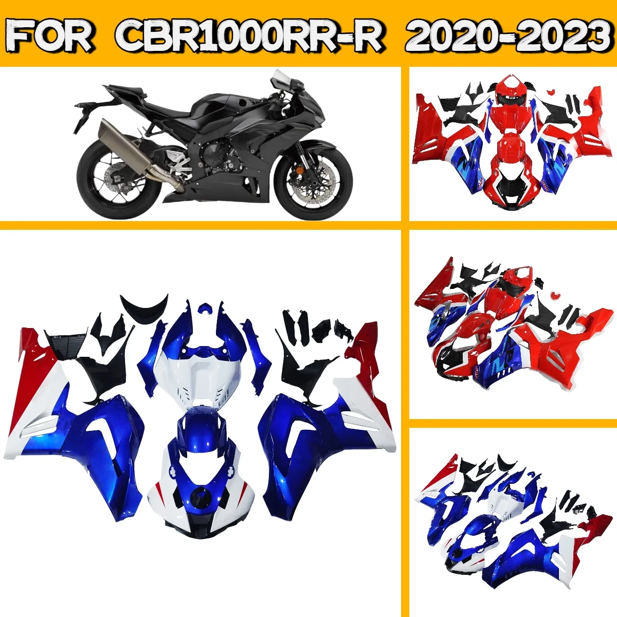 Комплект обтекателей для индивидуальной покраски 2020-2023 CBR 1000RR-R, литые под давлением, для мотоциклов Honda CBR1000RR-R 20-23 годов, панели кузова
Комплект обтекателей для индивидуальной покраски 2020-2023 CBR 1000RR-R, литые под давлением, для мотоциклов Honda CBR1000RR-R 20-23 годов, панели кузова