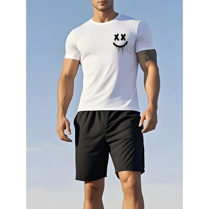 New Comfortable, Soft, Stylish, Breathable, Quick-Drying, Round-Neck, Short-Sleeve Printed ShirtTT-Shirt Suit
New Comfortable, Soft, Stylish, Breathable, Quick-Drying, Round-Neck, Short-Sleeve Printed ShirtTT-Shirt Suit