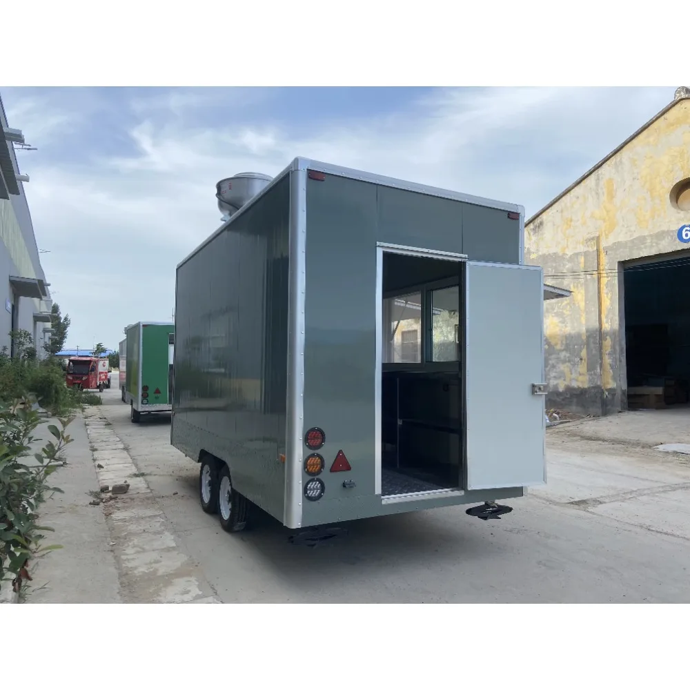 Portable Food Trailer Fully Equipped Mobile Kitchen Fast Food Vending Station Customizable Equipment Reliable for Outdoor Use
Portable Food Trailer Fully Equipped Mobile Kitchen Fast Food Vending Station Customizable Equipment Reliable for Outdoor Use