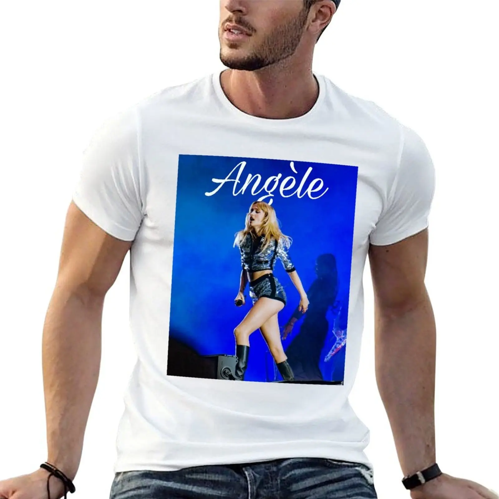 Angèle T-Shirt man t shirts for men casual funny t shirts cotton T-Shirt
Angèle T-Shirt man t shirts for men casual funny t shirts cotton T-Shirt