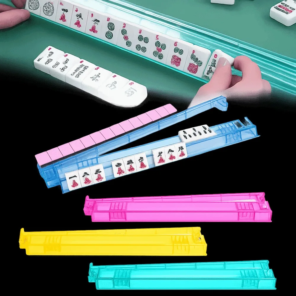 1/4 Pack Non-Slip Mahjong Racks Crystal Clear Sturdy Mahjong Pushers and Racks Durable Eleagnt Gift Packaging
1/4 Pack Non-Slip Mahjong Racks Crystal Clear Sturdy Mahjong Pushers and Racks Durable Eleagnt Gift Packaging