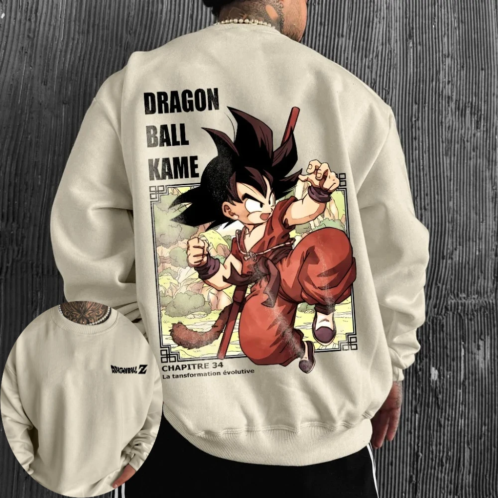 Dragon Ball Men's Sweatshirt Son Goku Japanese Anime Hoodie Spring and Autumn Boys Children's Long-sleeved Parent-child Outfit
Dragon Ball Men's Sweatshirt Son Goku Japanese Anime Hoodie Spring and Autumn Boys Children's Long-sleeved Parent-child Outfit
