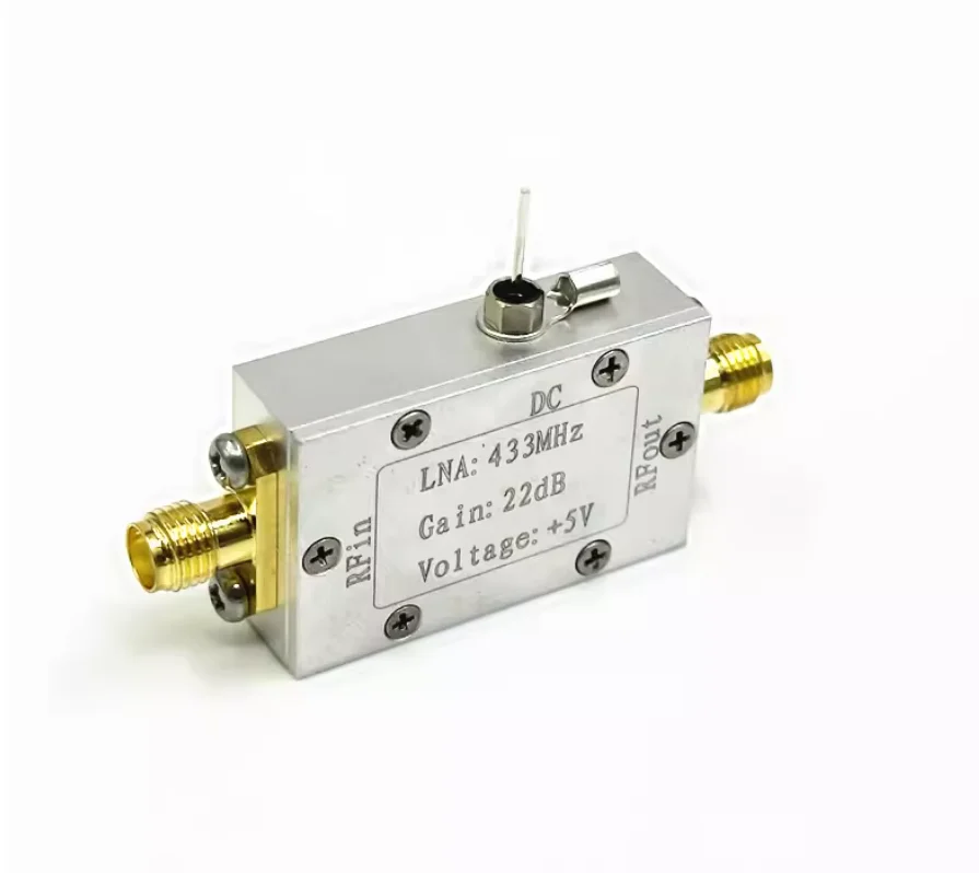 433MHz Ultra Low Noise RF Amplifier Low Noise Amplifier LNA
433MHz Ultra Low Noise RF Amplifier Low Noise Amplifier LNA