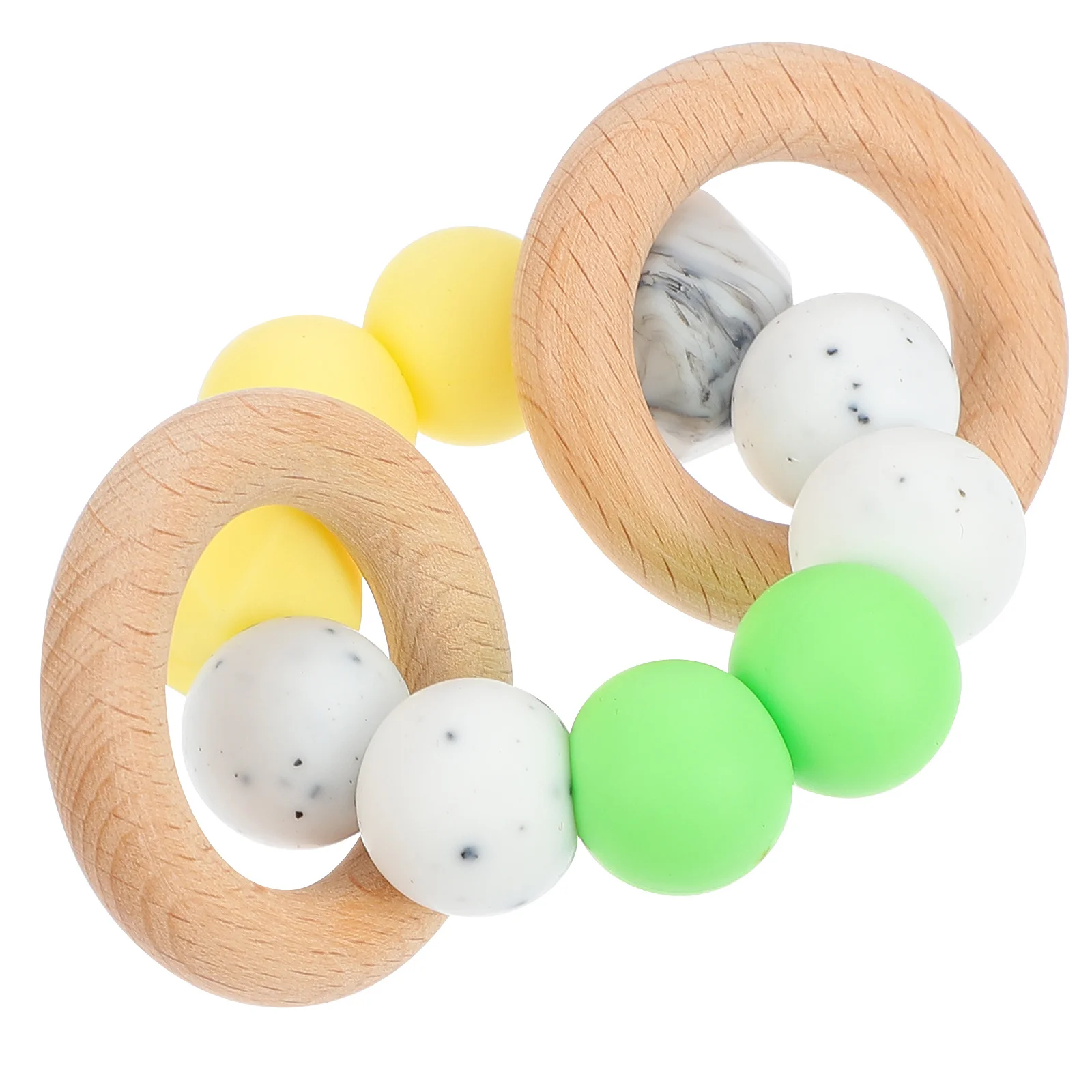 Silicone Baby Teether Bracelet Colorful Soft Infant Chewing Ring Baby Teething Molar Relief Tool Infant Chewing Toy 
Silicone Baby Teether Bracelet Colorful Soft Infant Chewing Ring Baby Teething Molar Relief Tool Infant Chewing Toy