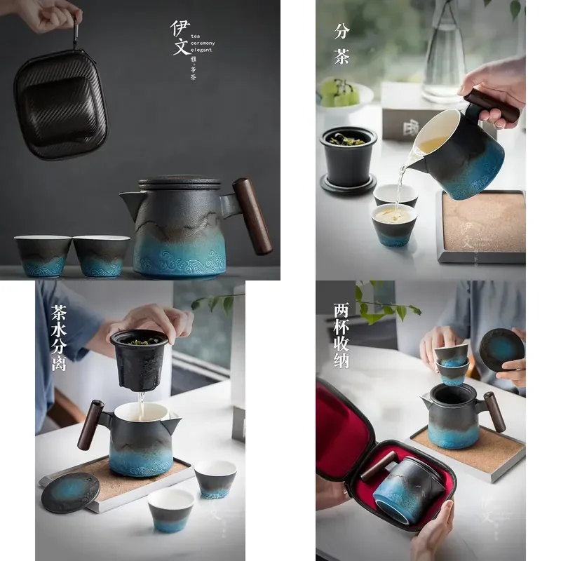 【CHIMU HOME】 Portable Travel Set for Quick Cup Small Outdoor Teapot One Pot Two Cups Kung Fu Set Mug
【CHIMU HOME】 Portable Travel Set for Quick Cup Small Outdoor Teapot One Pot Two Cups Kung Fu Set Mug