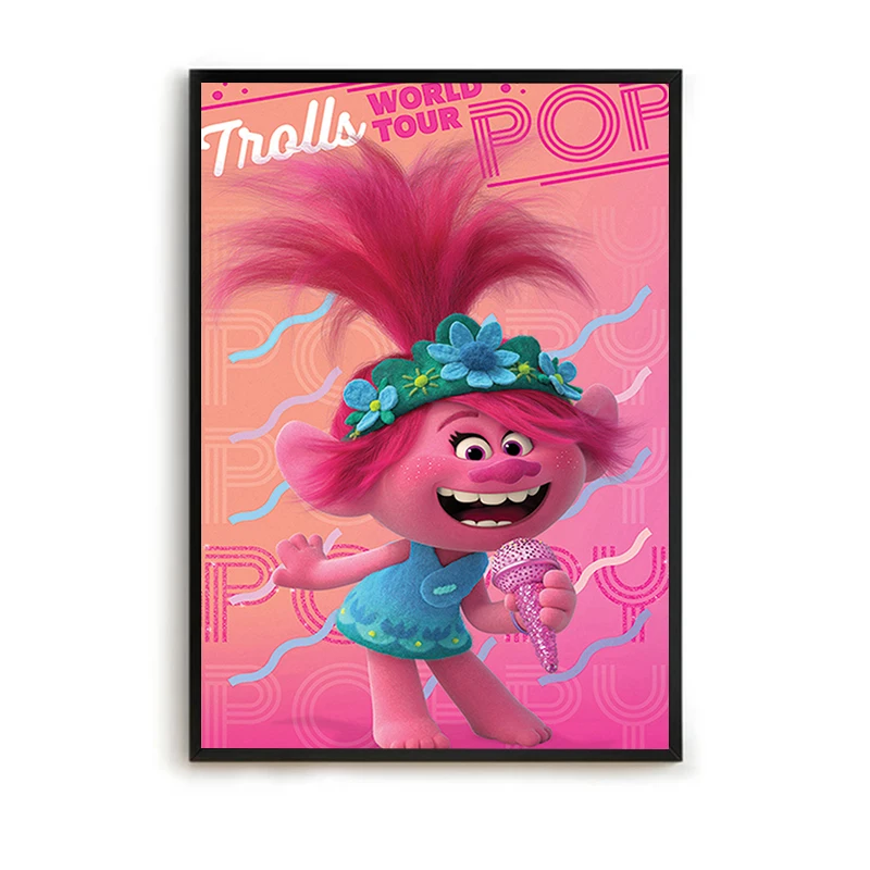 T-Trolls Band Together Decoration Home Decor Movie Cartoon Posters for Wall Art Canvas Painting Girl Room Interior Paintings
T-Trolls Band Together Decoration Home Decor Movie Cartoon Posters for Wall Art Canvas Painting Girl Room Interior Paintings