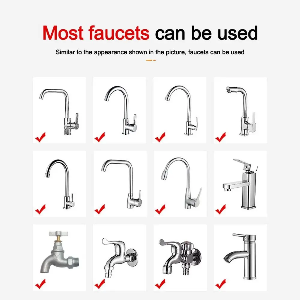 Durable 2 Modes Tap Nozzle 360° Rotation Splash-proof Booster Sprayer Head Kitchen Faucet Extenders Adapter Universal
Durable 2 Modes Tap Nozzle 360° Rotation Splash-proof Booster Sprayer Head Kitchen Faucet Extenders Adapter Universal