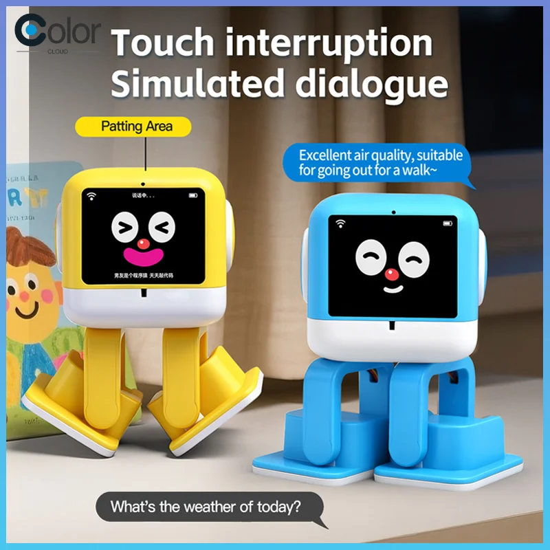 New Wltoys Ai Smart Robot With Built-In Deepseek Intelligent Voice Touch To Interrupt Music And Dance Actions Children'S Gift
New Wltoys Ai Smart Robot With Built-In Deepseek Intelligent Voice Touch To Interrupt Music And Dance Actions Children'S Gift