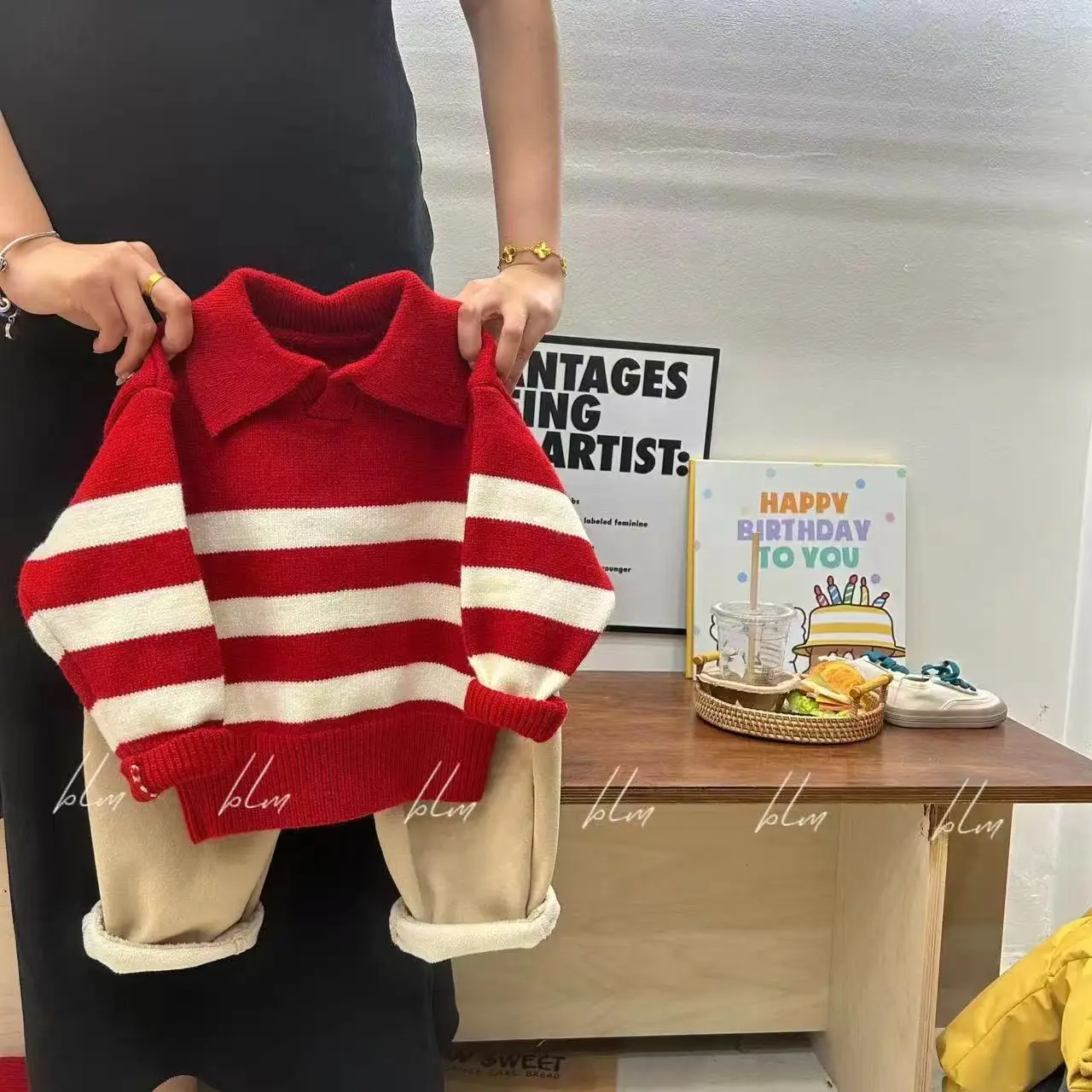 1-6 Year Children's Pullover Sweater Spring and Autumn Boys and Girls Knitted Polo Collar Western Style Striped Knitted Sweater
1-6 Year Children's Pullover Sweater Spring and Autumn Boys and Girls Knitted Polo Collar Western Style Striped Knitted Sweater