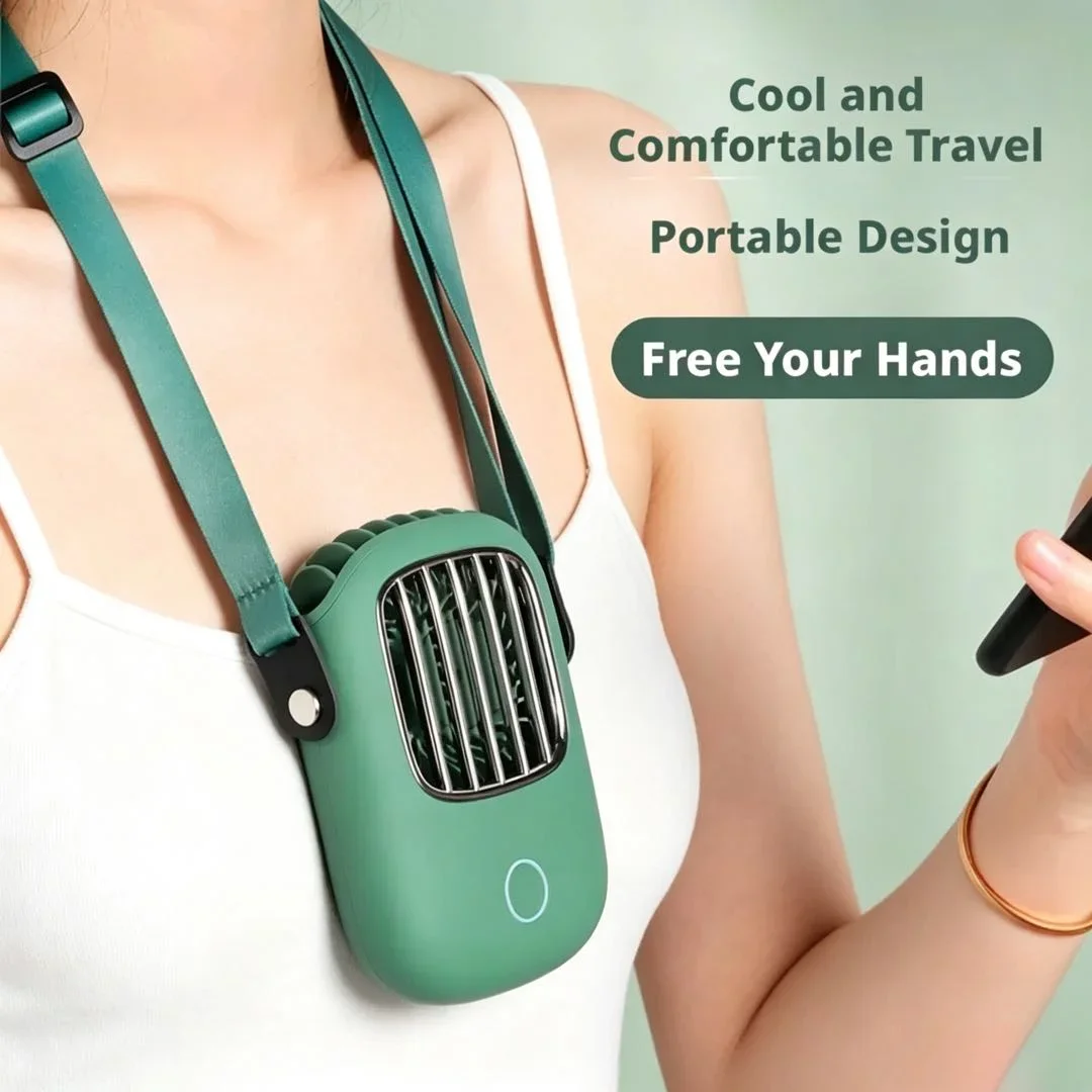 Portable Hanging Neck Fan Mini Hands-Free Wearable Air Cooler 3 Speed Silent Pocket Fan for Outdoor Travel Camping Sports Summer
Portable Hanging Neck Fan Mini Hands-Free Wearable Air Cooler 3 Speed Silent Pocket Fan for Outdoor Travel Camping Sports Summer