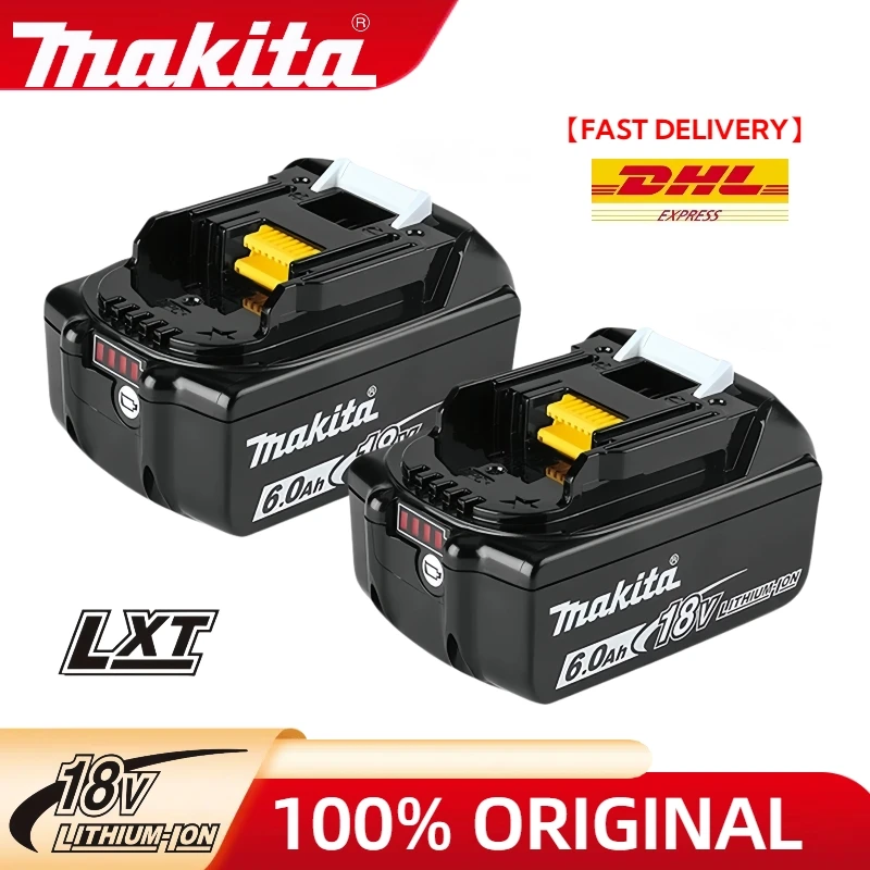 100% Original Makita Battery, Makita 18V tool battery for Makita drill DTD173 DDF487 DTW700 DJV182 DGA404 6.0Ah Lithium battery
100% Original Makita Battery, Makita 18V tool battery for Makita drill DTD173 DDF487 DTW700 DJV182 DGA404 6.0Ah Lithium battery