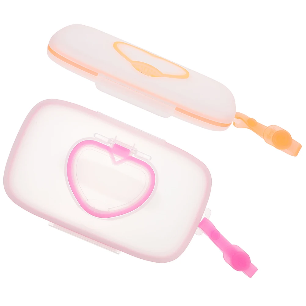 2 pcs Portable Baby Wipes Dispenser Holder Box Travel Container Case White Pink Orange Lightweight Compact Storage
2 pcs Portable Baby Wipes Dispenser Holder Box Travel Container Case White Pink Orange Lightweight Compact Storage