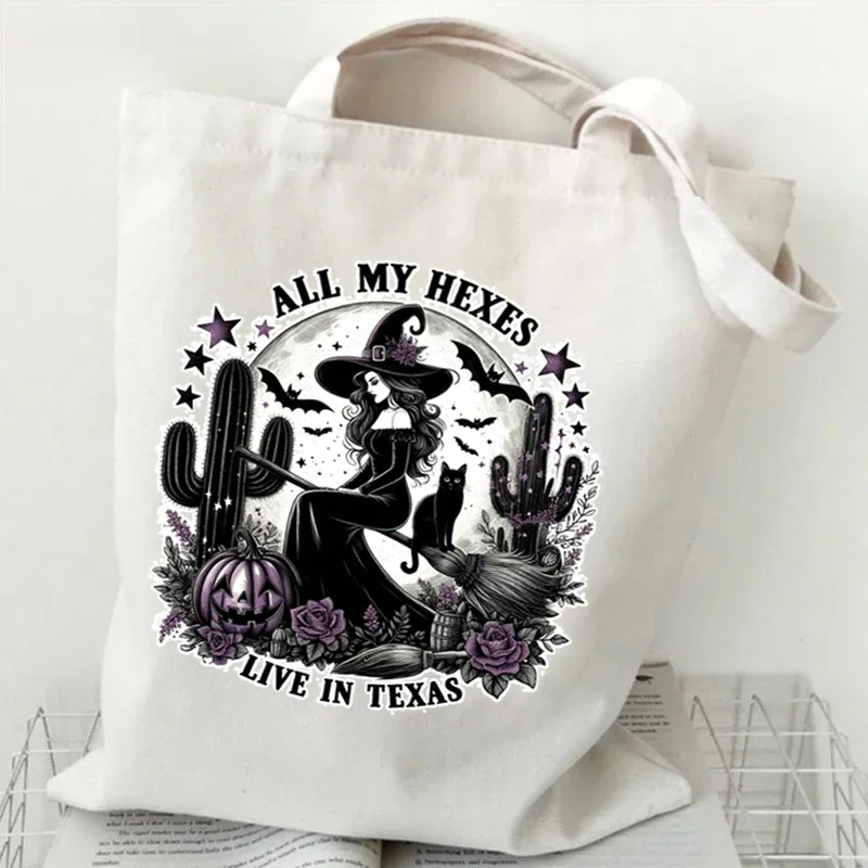Witch Book Club Print Skull Graphics Tote Bag Women's Gothic Vintage Bookworm Shoulder Bag Fashion Halloween Gifts Y2K Handbags
Witch Book Club Print Skull Graphics Tote Bag Women's Gothic Vintage Bookworm Shoulder Bag Fashion Halloween Gifts Y2K Handbags