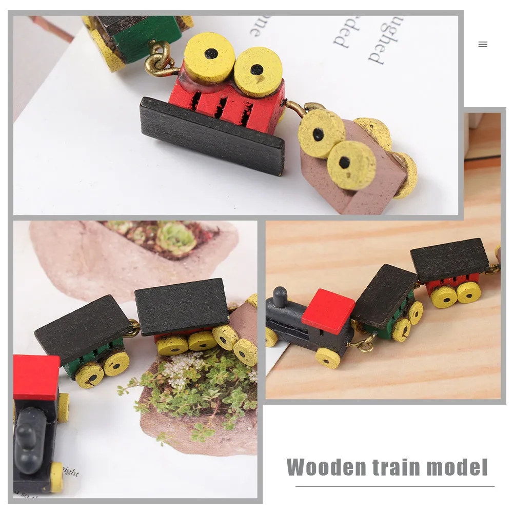 3Pcs Mini Wooden Train Carriages Smooth Edge Creative Train Craft Home Decoration Desktop Ornament for Teens Friends
3Pcs Mini Wooden Train Carriages Smooth Edge Creative Train Craft Home Decoration Desktop Ornament for Teens Friends
