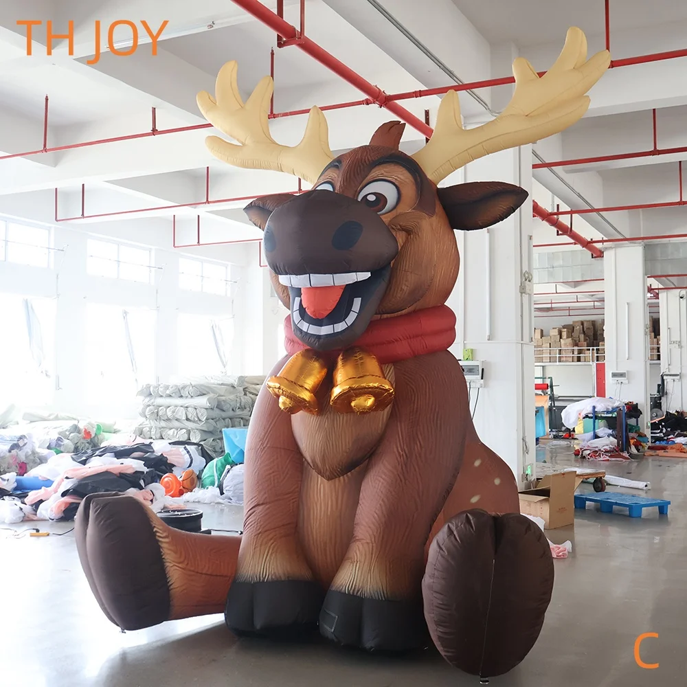 Быстрый воздушный корабль до двери, 6 м индивидуальная надувная рождественская модель оленя с гигантским мультяшным рисунком для украшения фестиваля
Быстрый воздушный корабль до двери, 6 м индивидуальная надувная рождественская модель оленя с гигантским мультяшным рисунком для украшения фестиваля