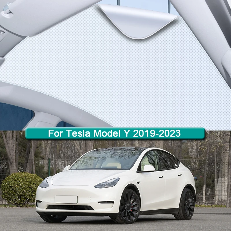 Для крыши, солнцезащитный для модели Tesla Y 2019-2021 2022 2023 Автомобильная Электростатическая Адсорбция солнца для крыши, Солнцезащитный Skylight затеняющая наклейка
Для крыши, солнцезащитный для модели Tesla Y 2019-2021 2022 2023 Автомобильная Электростатическая Адсорбция солнца для крыши, Солнцезащитный Skylight затеняющая наклейка