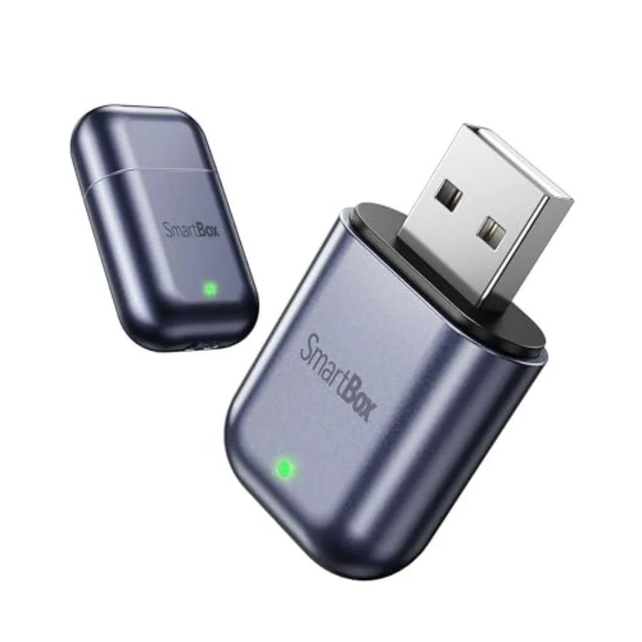 Wireless Carplay Adapter for iPhone 2026 Upgraded, Ultra-Mini USB for Apple Car Play Convert Wired to Wireless, Stable Low-Lag
Wireless Carplay Adapter for iPhone 2026 Upgraded, Ultra-Mini USB for Apple Car Play Convert Wired to Wireless, Stable Low-Lag