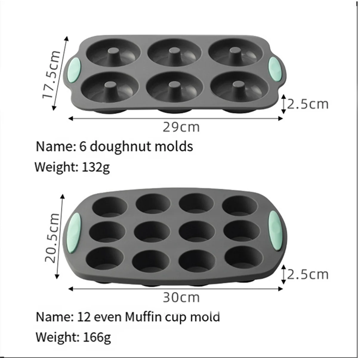 Silicone Cake Mold Home Baking Tool Baking Mold Donut Pizza Plate Chiffon Cake Plate Set Donut Plate
Silicone Cake Mold Home Baking Tool Baking Mold Donut Pizza Plate Chiffon Cake Plate Set Donut Plate