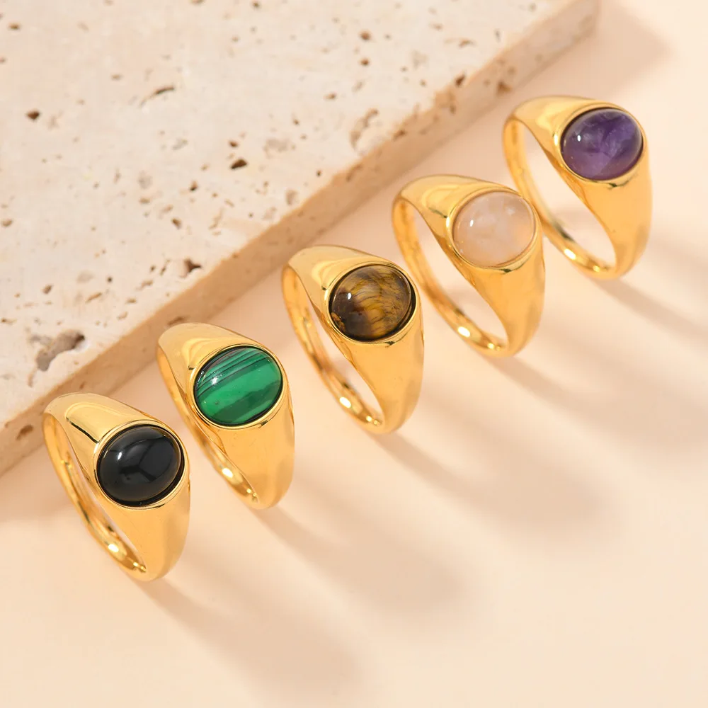 5pcs 18K Gold Stainless Steel White Purple Red Crystal Heart Charm Adjustable Ring French Retro Open Rings for Women Jewelry
5pcs 18K Gold Stainless Steel White Purple Red Crystal Heart Charm Adjustable Ring French Retro Open Rings for Women Jewelry