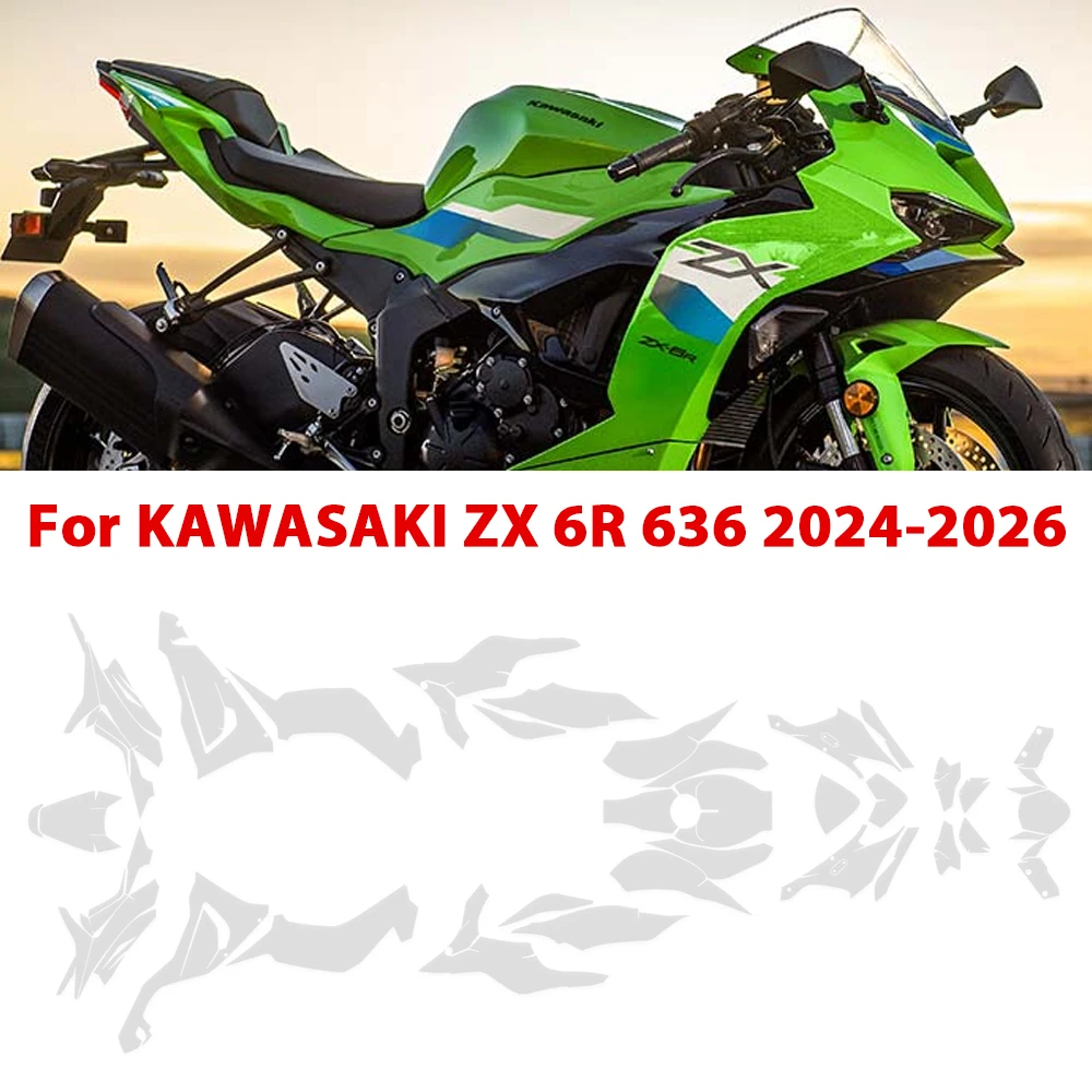 Защитная пленка PPF для мотоцикла KAWASAKI NINJA ZX6R 24-26, TPU, антицарапийная, невидимая, для обтекателя ZX 6R ZX-6R 636
Защитная пленка PPF для мотоцикла KAWASAKI NINJA ZX6R 24-26, TPU, антицарапийная, невидимая, для обтекателя ZX 6R ZX-6R 636