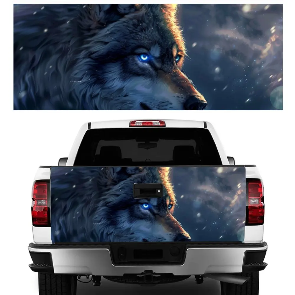 Blue Eyed Starry Sky Lightning Wolf Car Tail Trunk Protect Vinly Decal Auto Accessories Hood Decor Sticker for Off-road Pickup
Blue Eyed Starry Sky Lightning Wolf Car Tail Trunk Protect Vinly Decal Auto Accessories Hood Decor Sticker for Off-road Pickup