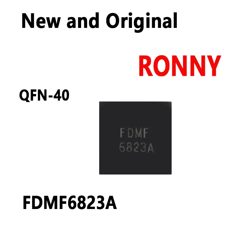2PCS New and Original FDMF 6823A QFN-40 FDMF6823A
2PCS New and Original FDMF 6823A QFN-40 FDMF6823A