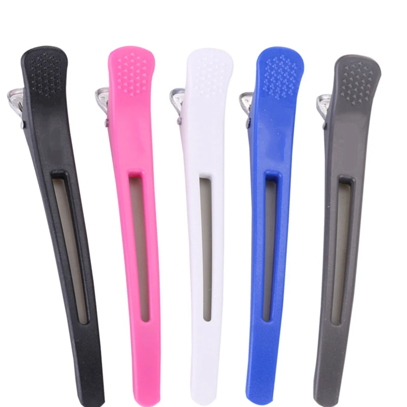 12Pcs Alligator Hair Clips Pro Salon Hairdressing Clamps Clips Rubber Hair Sectioning Clip Crocodile Hairpin Styling Accessories
12Pcs Alligator Hair Clips Pro Salon Hairdressing Clamps Clips Rubber Hair Sectioning Clip Crocodile Hairpin Styling Accessories
