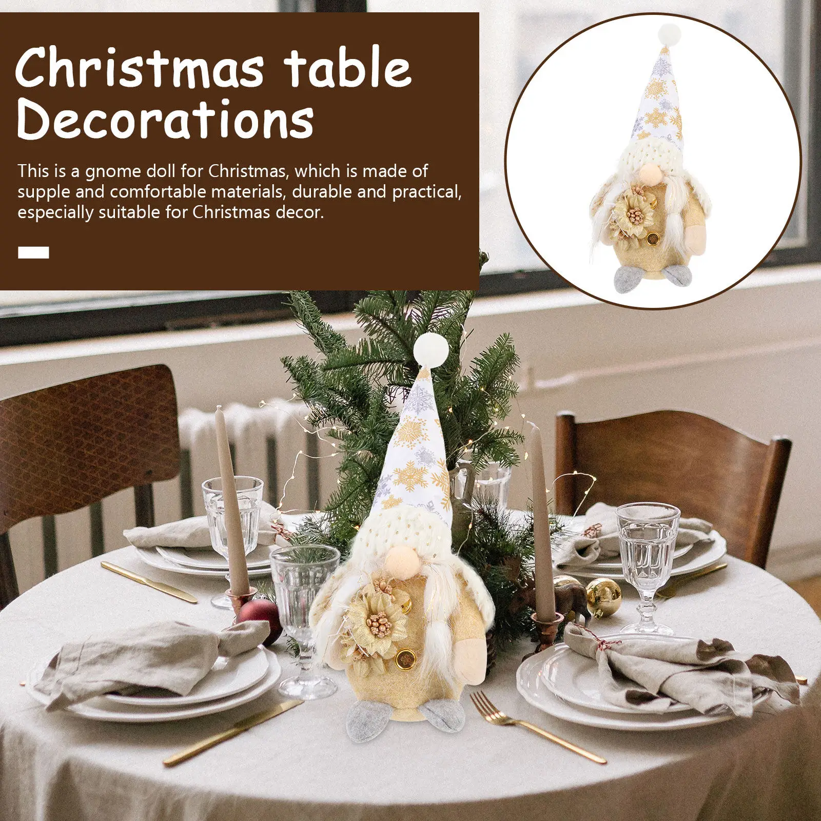 Christmas Gnome Desktop Decor Soft Comfortable Xmas Gnome Ornament Holiday Tabletop Centerpiece Home Office Party Decoration
Christmas Gnome Desktop Decor Soft Comfortable Xmas Gnome Ornament Holiday Tabletop Centerpiece Home Office Party Decoration