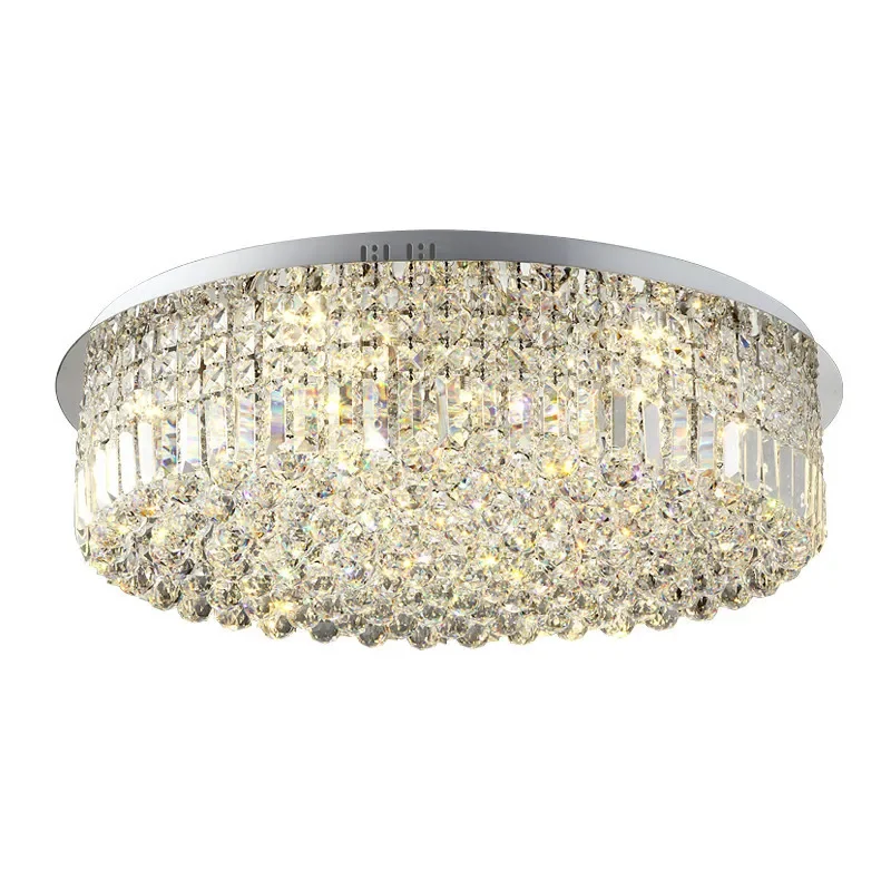 Modern K9 Led Crystal Ceiling Lights for Bed Room Living Room Kitchen Round Ceiling Lamps For Home Decoration Lighting
Modern K9 Led Crystal Ceiling Lights for Bed Room Living Room Kitchen Round Ceiling Lamps For Home Decoration Lighting