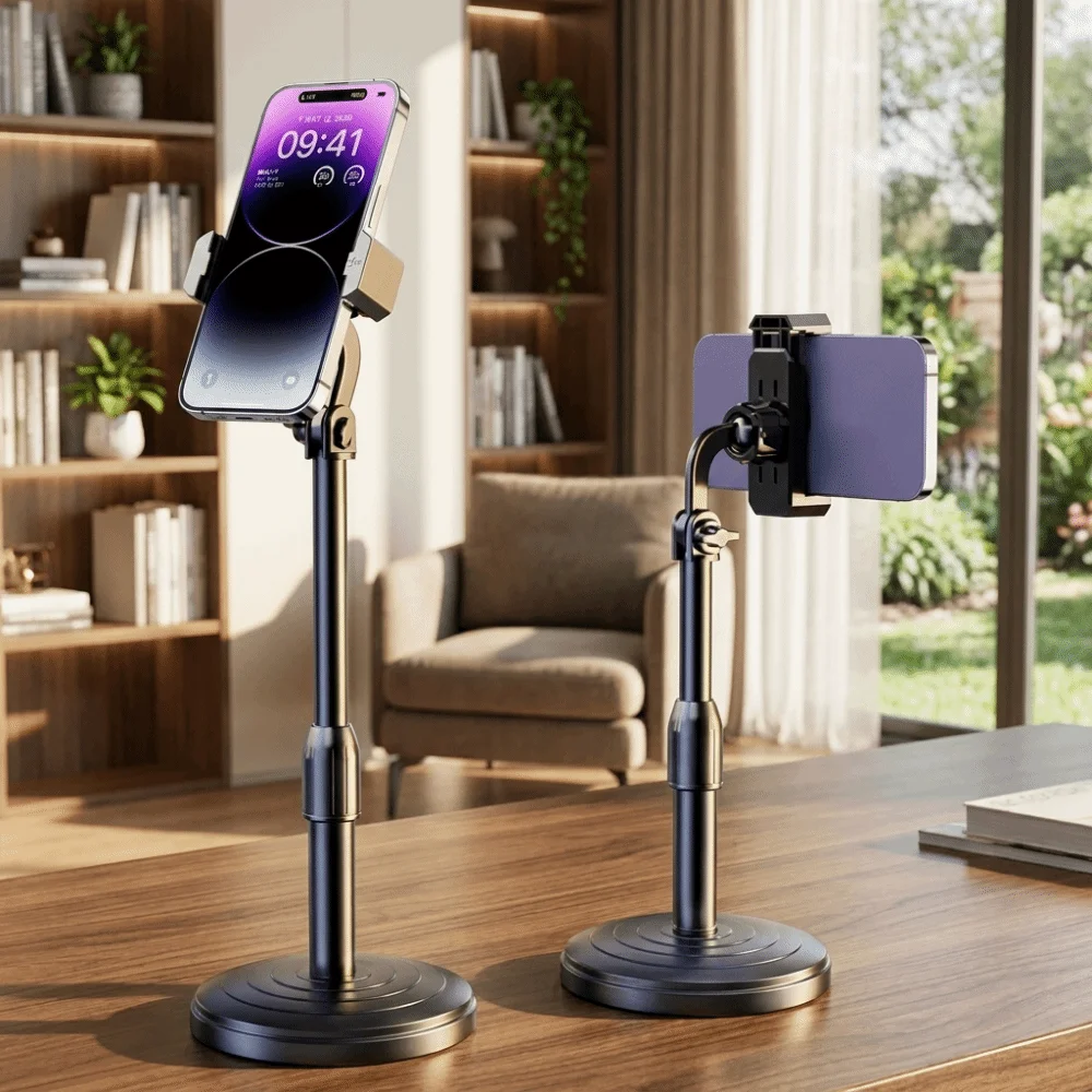 Portable Adjustable Height Mobile Phone Bracket Stable Stretchable Phone Holder Multifunctional Rotating Phone Stand Phone
Portable Adjustable Height Mobile Phone Bracket Stable Stretchable Phone Holder Multifunctional Rotating Phone Stand Phone