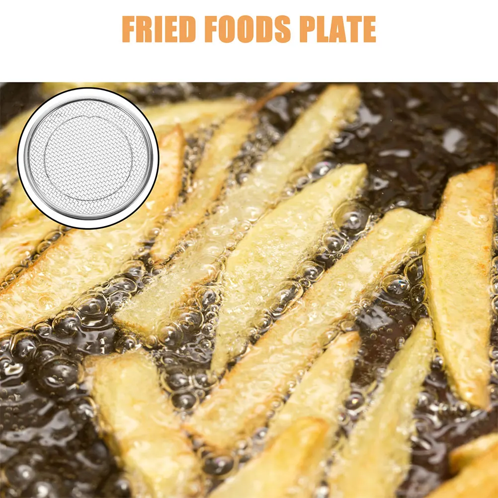 Stainless Steel Round Fryer Basket Strainer 20cm Coarse Mesh Kitchen Home Use Filtering Design Material
Stainless Steel Round Fryer Basket Strainer 20cm Coarse Mesh Kitchen Home Use Filtering Design Material