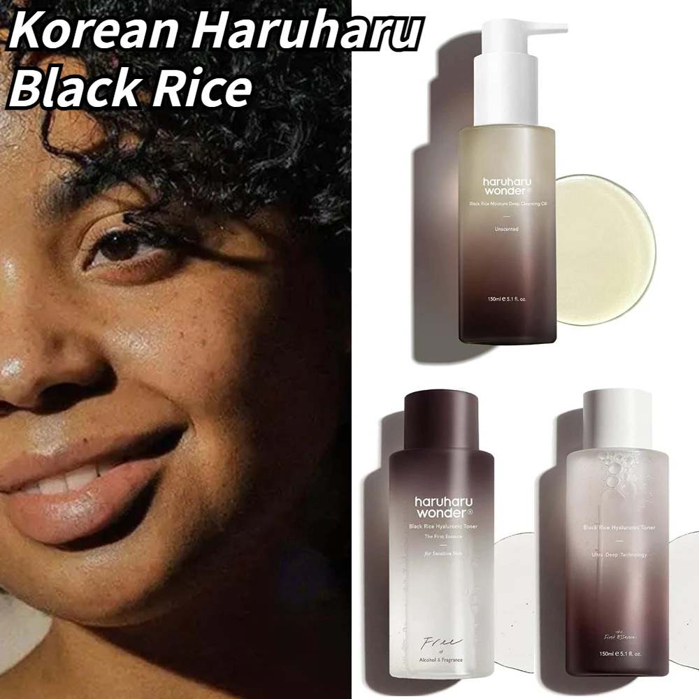Korean Haruharu Black Rice Hyaluronic Acid Toner/Cleansing Oil Korean Acid Toner Facial Moisturizing Soothing Beauty Skin Care
Korean Haruharu Black Rice Hyaluronic Acid Toner/Cleansing Oil Korean Acid Toner Facial Moisturizing Soothing Beauty Skin Care