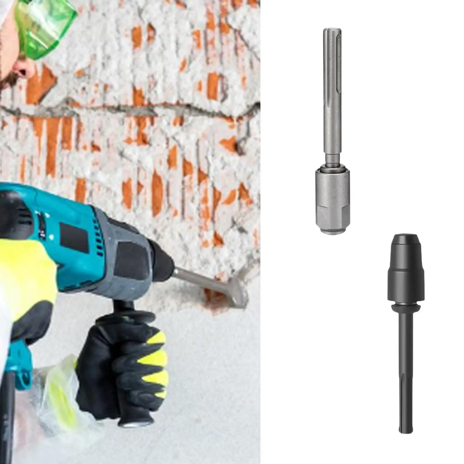 SDS Max to SDS Plus Chuck Adaptor Bit Removable Drill Converter for Electric Drill Machine Demolition Hammers Rotary Hammers
SDS Max to SDS Plus Chuck Adaptor Bit Removable Drill Converter for Electric Drill Machine Demolition Hammers Rotary Hammers