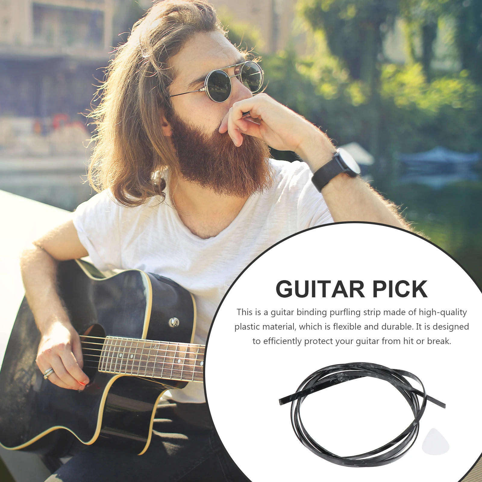 Decorative Guitar Strip Guitar Purfling Strip Guitar Decor Flexible Purfling Strip Decorative Accessory
Decorative Guitar Strip Guitar Purfling Strip Guitar Decor Flexible Purfling Strip Decorative Accessory