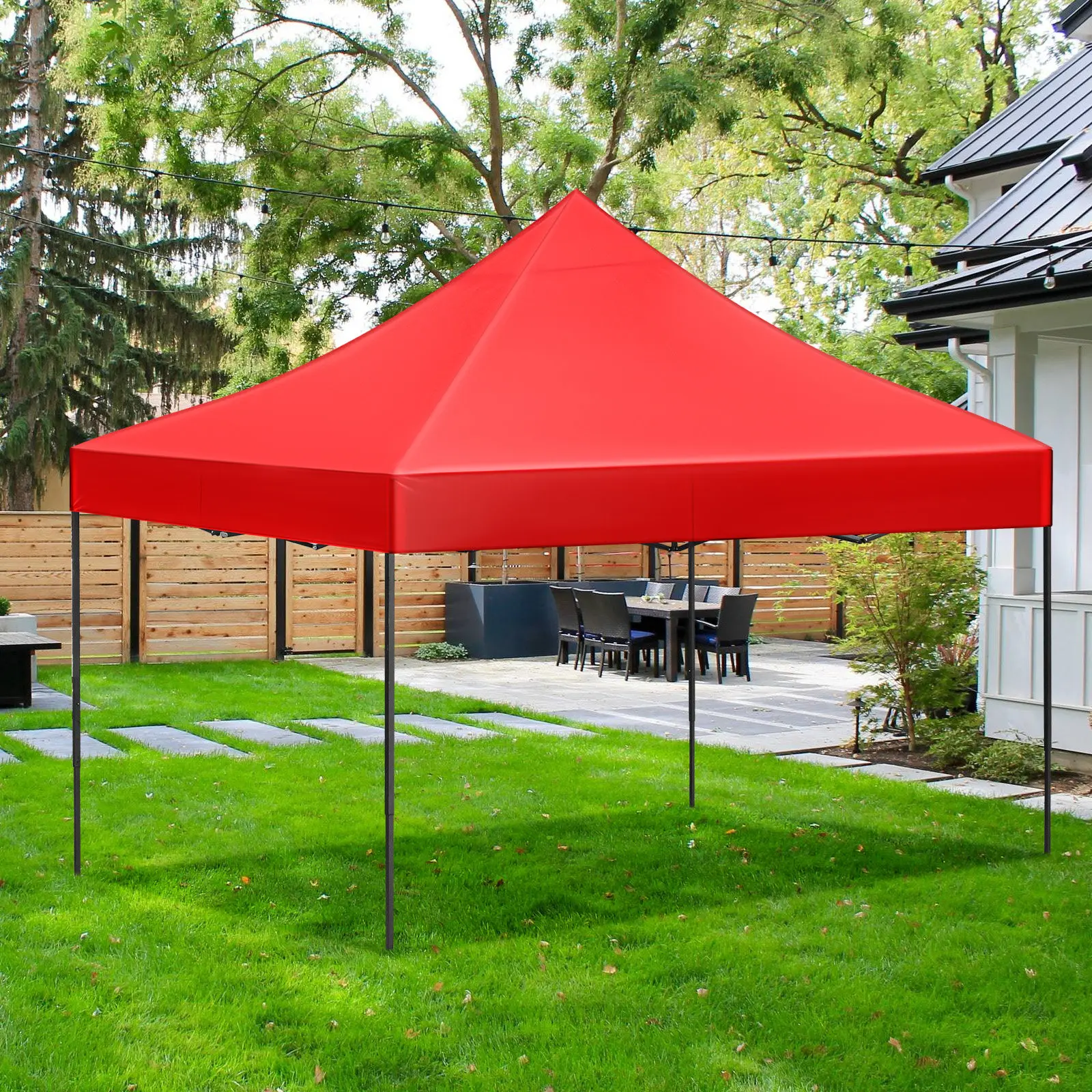 Square Canopy Replacement Top 3x3m Outdoor Sunshade Tent Cover Camping Patio Party Use Uv Rain Protection Replacement Canopy Top
Square Canopy Replacement Top 3x3m Outdoor Sunshade Tent Cover Camping Patio Party Use Uv Rain Protection Replacement Canopy Top