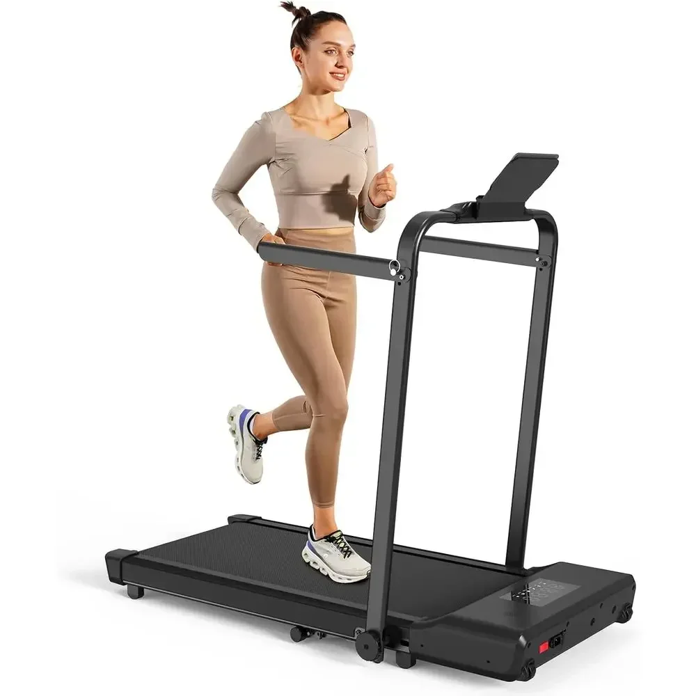 Compact 3-in-1 Folding Treadmill with 9% Incline, 3.0 HP, Desk-Under Design for Small Spaces, Supports 300 LBS
Compact 3-in-1 Folding Treadmill with 9% Incline, 3.0 HP, Desk-Under Design for Small Spaces, Supports 300 LBS