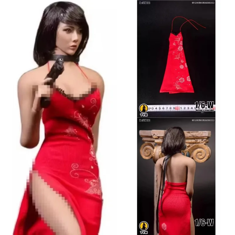 1/6 масштаб TYM102 женское красное платье Cheongsam с открытой спиной и принтом, длинное платье-комбинация с высокой вилкой, модель для солдата 12 дюймов, большая грудь, тело PH
1/6 масштаб TYM102 женское красное платье Cheongsam с открытой спиной и принтом, длинное платье-комбинация с высокой вилкой, модель для солдата 12 дюймов, большая грудь, тело PH