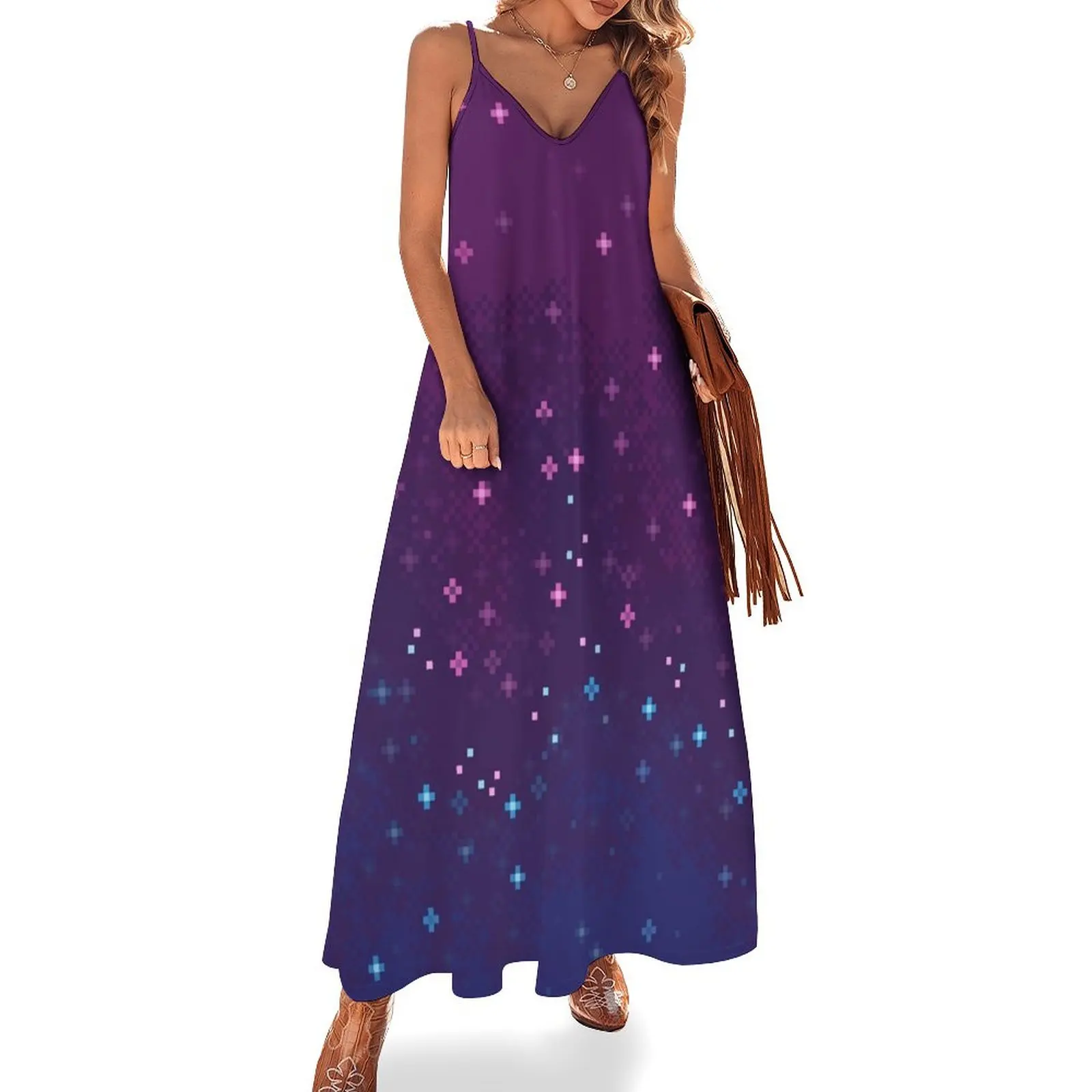 Bi Pride Flag Galaxy (8bit) Sleeveless Dress dresses for womens 2024 dress for woman
Bi Pride Flag Galaxy (8bit) Sleeveless Dress dresses for womens 2024 dress for woman