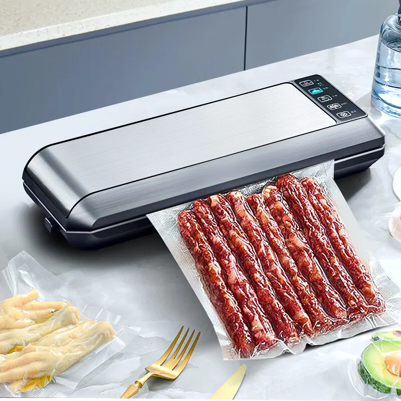 Automatic Vacuum Sealer Machine for Home and Commercial Use - Dual Pump with Wet and Dry Food Compatibility 220V
Automatic Vacuum Sealer Machine for Home and Commercial Use - Dual Pump with Wet and Dry Food Compatibility 220V