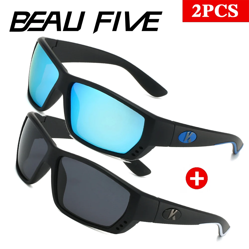 2PCS/Set BEAU FIVE Polarized Fishing Sunglasses Men's Driving Shades Male Sun Glasses Hiking Classic UV400 Eyewear
2PCS/Set BEAU FIVE Polarized Fishing Sunglasses Men's Driving Shades Male Sun Glasses Hiking Classic UV400 Eyewear