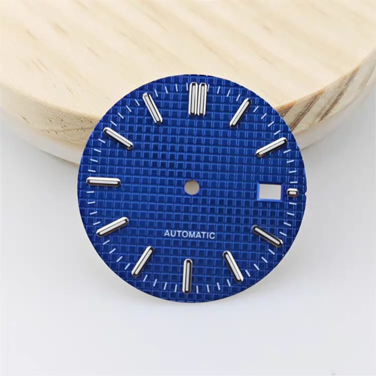 31mm dial NH35 dial farmhouse oak face green luminous NH36 no logo for Seiko mod
31mm dial NH35 dial farmhouse oak face green luminous NH36 no logo for Seiko mod