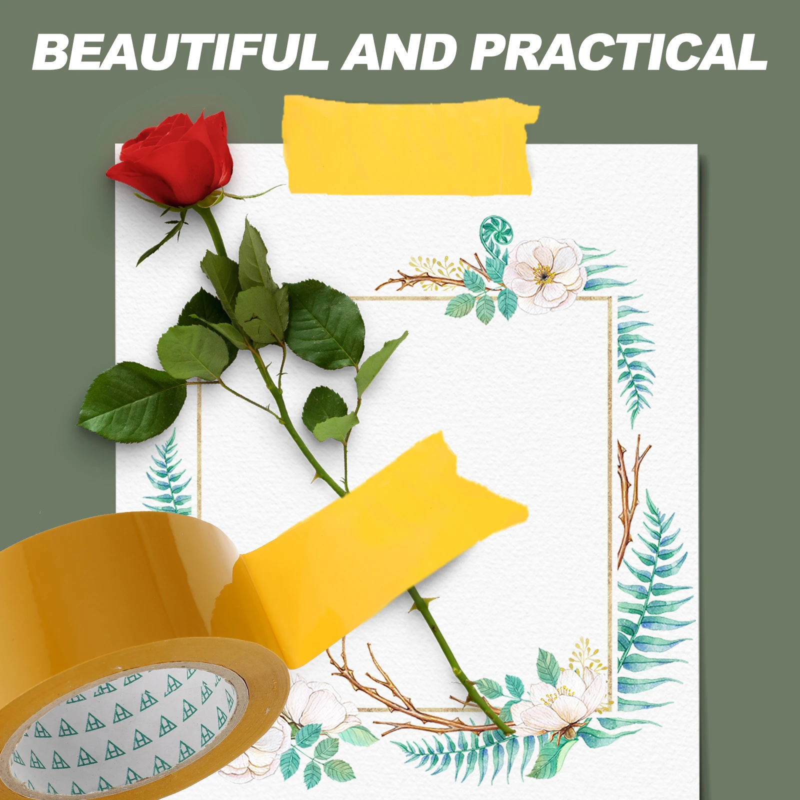 2 Rolls Sealing Tape Tapes Stationery Items to for Dispenser Duct Packaging Mailing Boxes Adhesive
2 Rolls Sealing Tape Tapes Stationery Items to for Dispenser Duct Packaging Mailing Boxes Adhesive