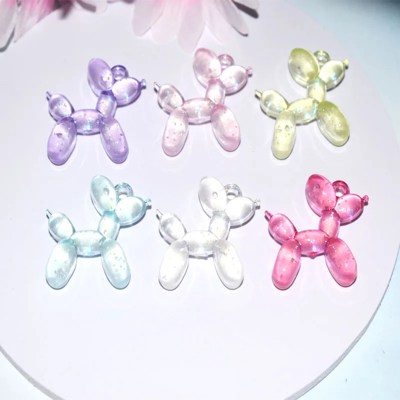 10pcs Cute Colorful Acrylic Glow Bubble Dogs Resin Charms Accessories Pendants Handmade Jewelry DIY Earring Necklace
10pcs Cute Colorful Acrylic Glow Bubble Dogs Resin Charms Accessories Pendants Handmade Jewelry DIY Earring Necklace