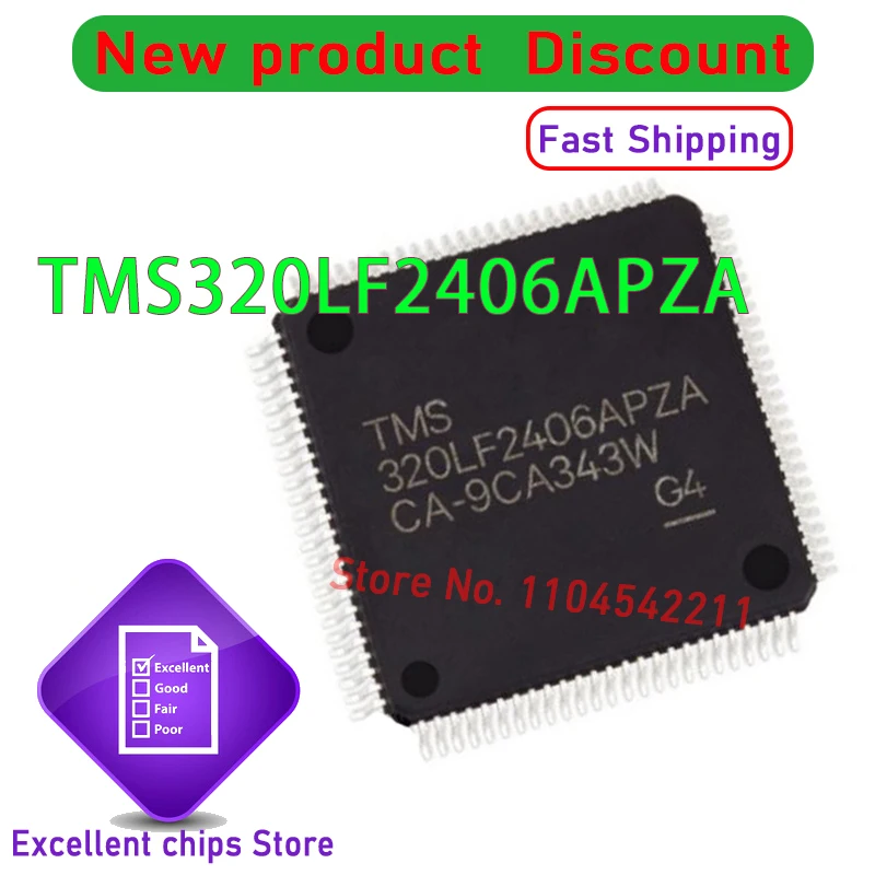(1-5 шт.) 100% новый набор микросхем TMS320LF2406APZA TMS320LF2406 TMS 320LF2406APZA 320LF2406 QFP100
(1-5 шт.) 100% новый набор микросхем TMS320LF2406APZA TMS320LF2406 TMS 320LF2406APZA 320LF2406 QFP100