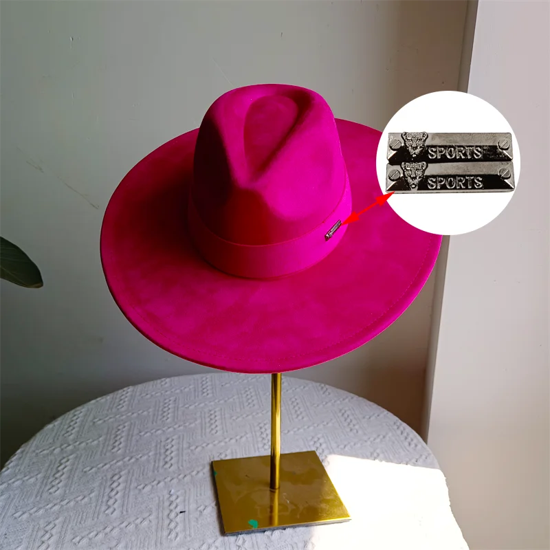 Women's Hats Suede Hats Elastic Web Accessories Brim Fedora Hats Men's Felt Hats Classic Suede Fedora Sombrero
Women's Hats Suede Hats Elastic Web Accessories Brim Fedora Hats Men's Felt Hats Classic Suede Fedora Sombrero