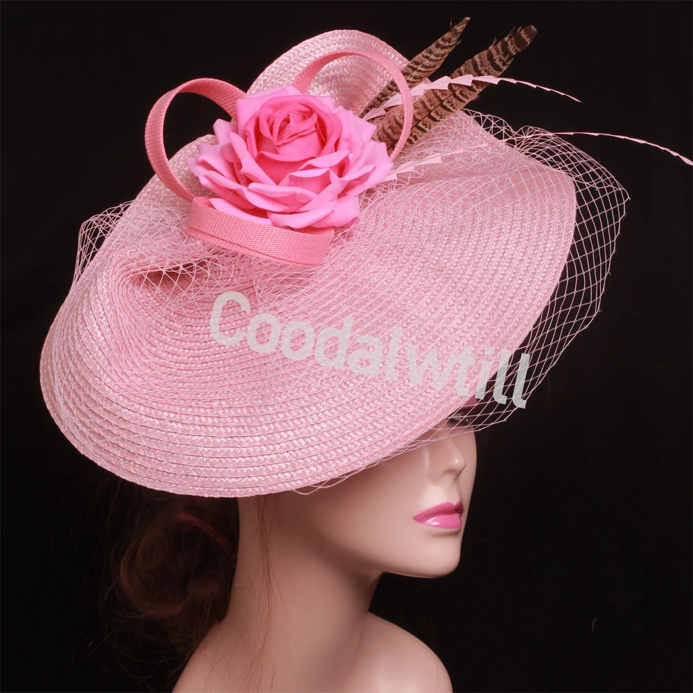Women Bride Wedding Veils Fasciantors Hats Elegant Ladies Royal Ascot Mesh Pillbox Headpiece With Headband And Hair Clip
Women Bride Wedding Veils Fasciantors Hats Elegant Ladies Royal Ascot Mesh Pillbox Headpiece With Headband And Hair Clip